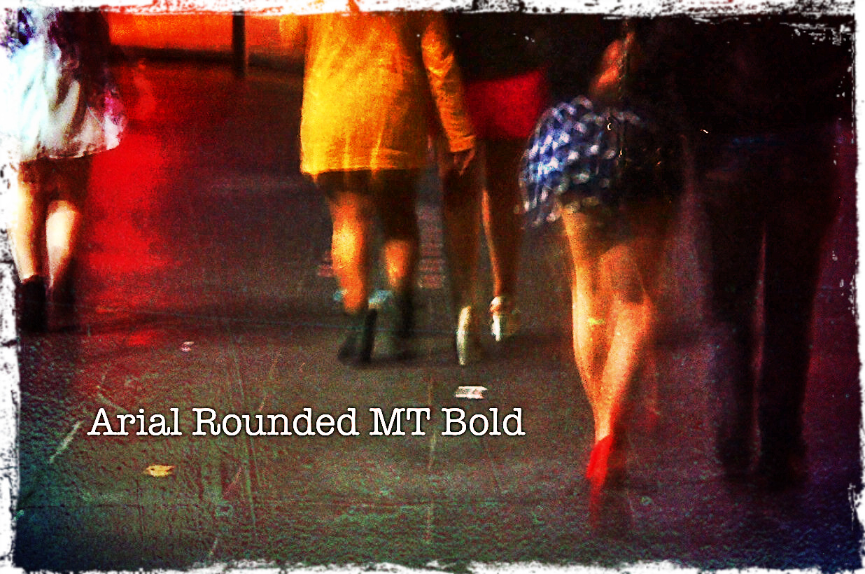 Arial Rounded MT Bold3