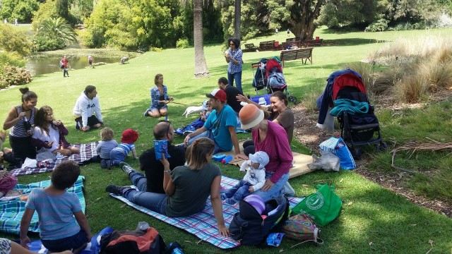Melbourne. Il picnici dei nuovi genitori 2016