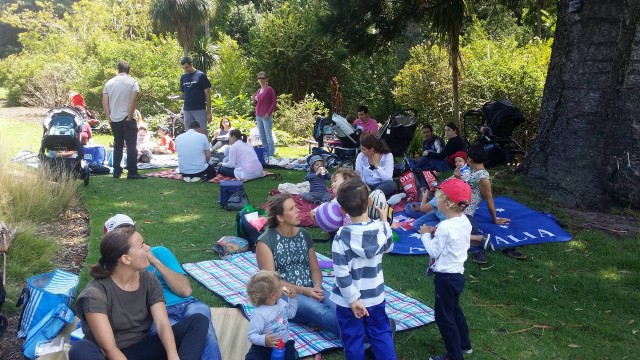 Melbourne. Il picnici dei nuovi genitori 2016