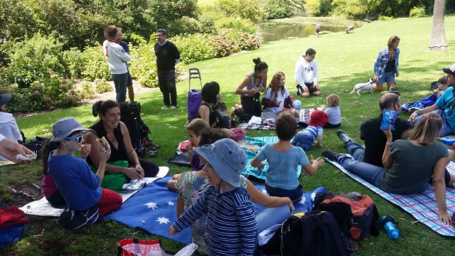 Melbourne. Il picnici dei nuovi genitori 2016