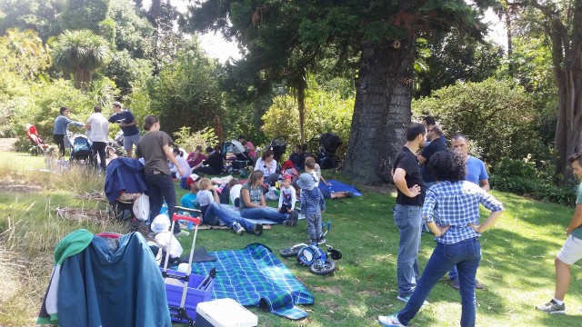 Melbourne. Il picnici dei nuovi genitori 2016