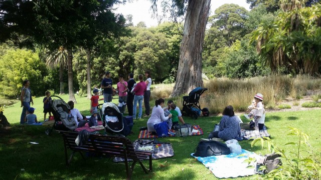 Melbourne. Il picnici dei nuovi genitori 2016