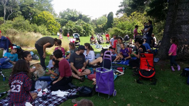 Melbourne. Il picnici dei nuovi genitori 2016